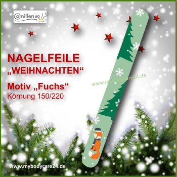 Camillen60 Weihnachts-Nagelfeile Fuchs